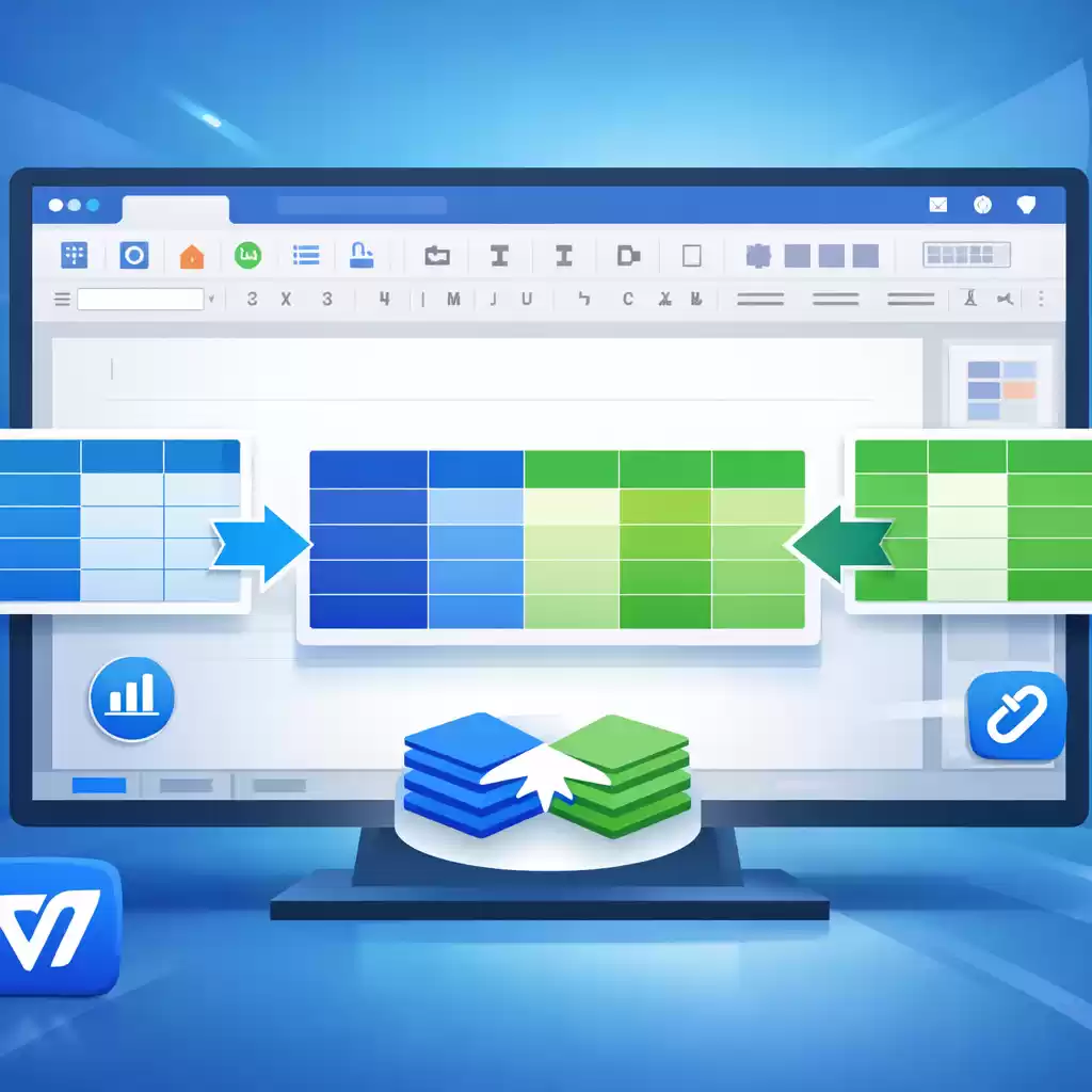 Office中多表格合并的实用技巧，多表格怎么合并-WPS官网下载