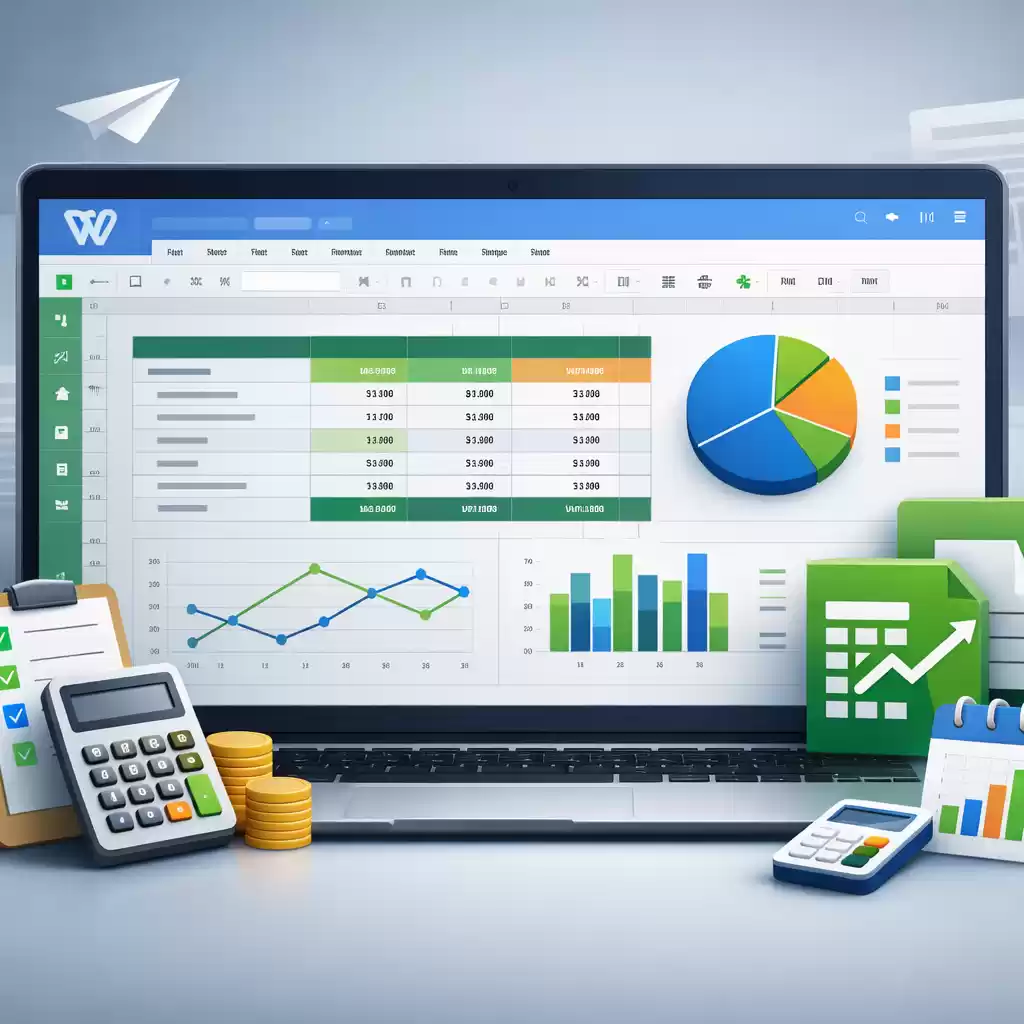 Excel中实现财务预算的实用模板！，财务预算表怎么做 ~ WPS官网下载-WPS官网下载