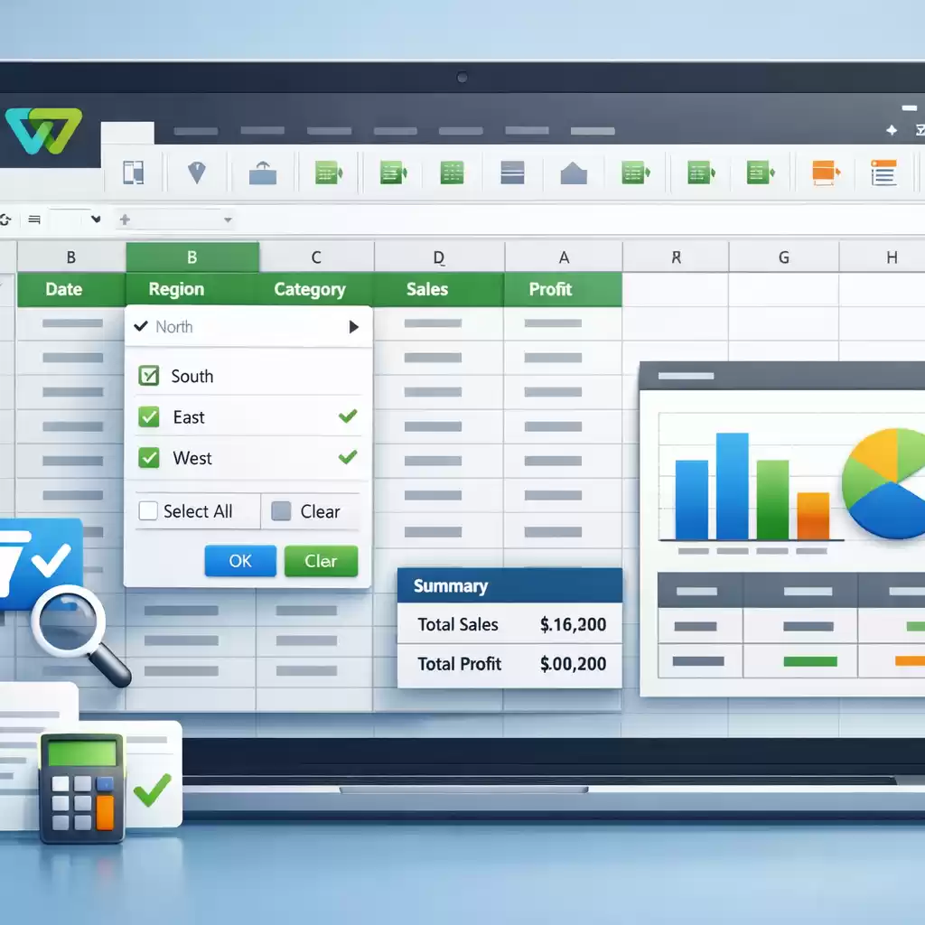 Excel的多条件筛选和自动汇总，excel表格中多条件筛选汇总-WPS官网下载