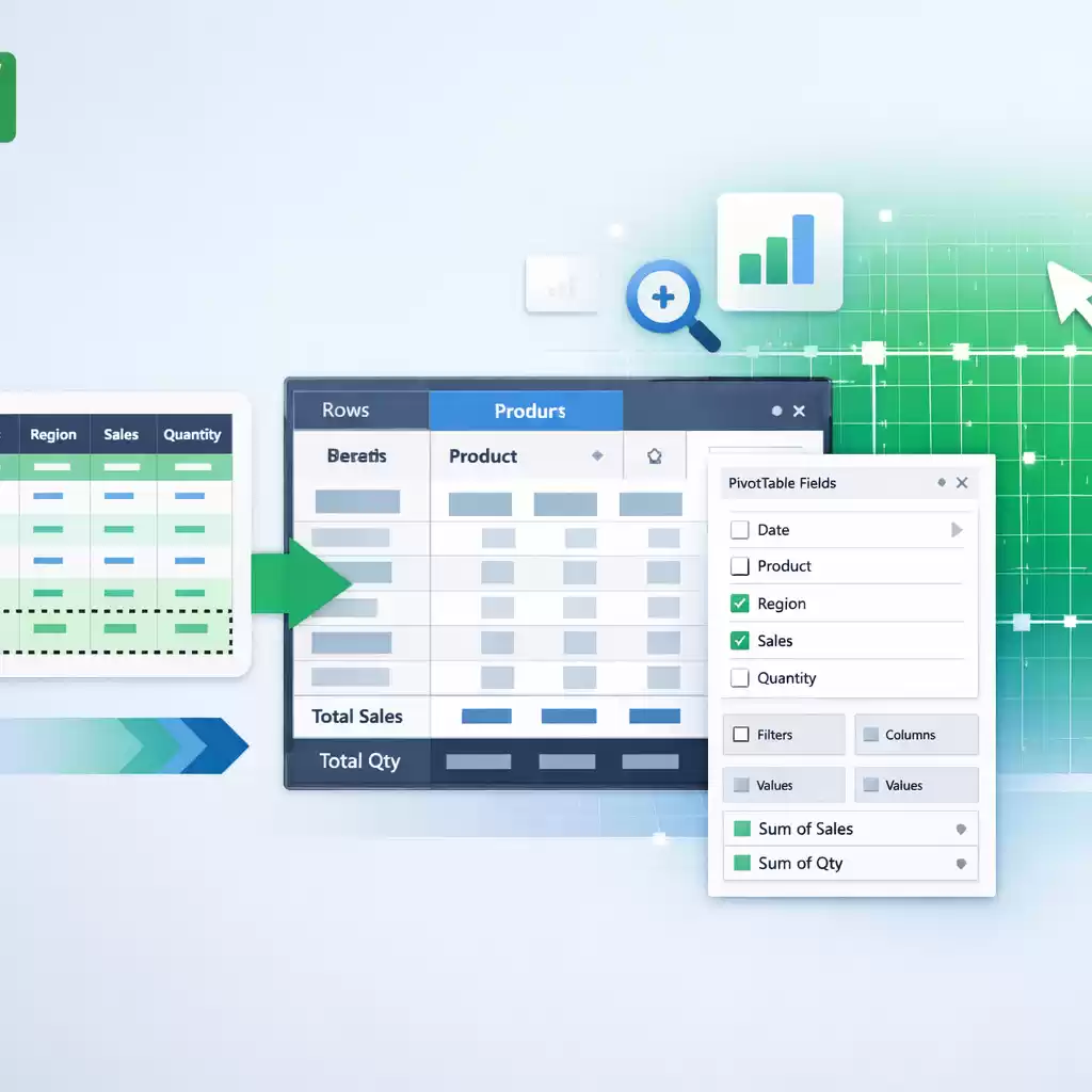 Excel中的动态数据透视表设置指南，如何得到动态数据透视表数据源范围 ~ WPS官网下载-WPS官网下载