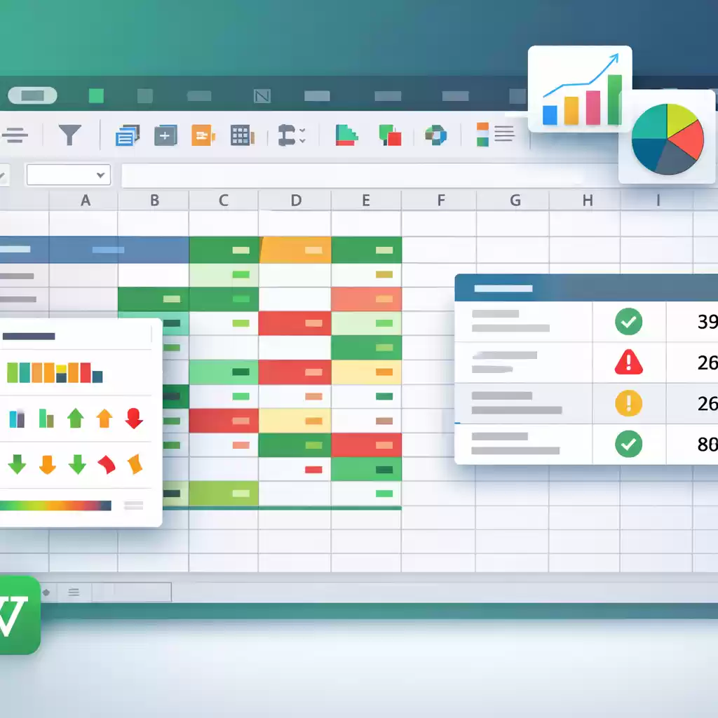 Excel表格中的条件格式，快速识别关键数据！，excel表格中提取部分数据 ~ WPS官网下载-WPS官网下载