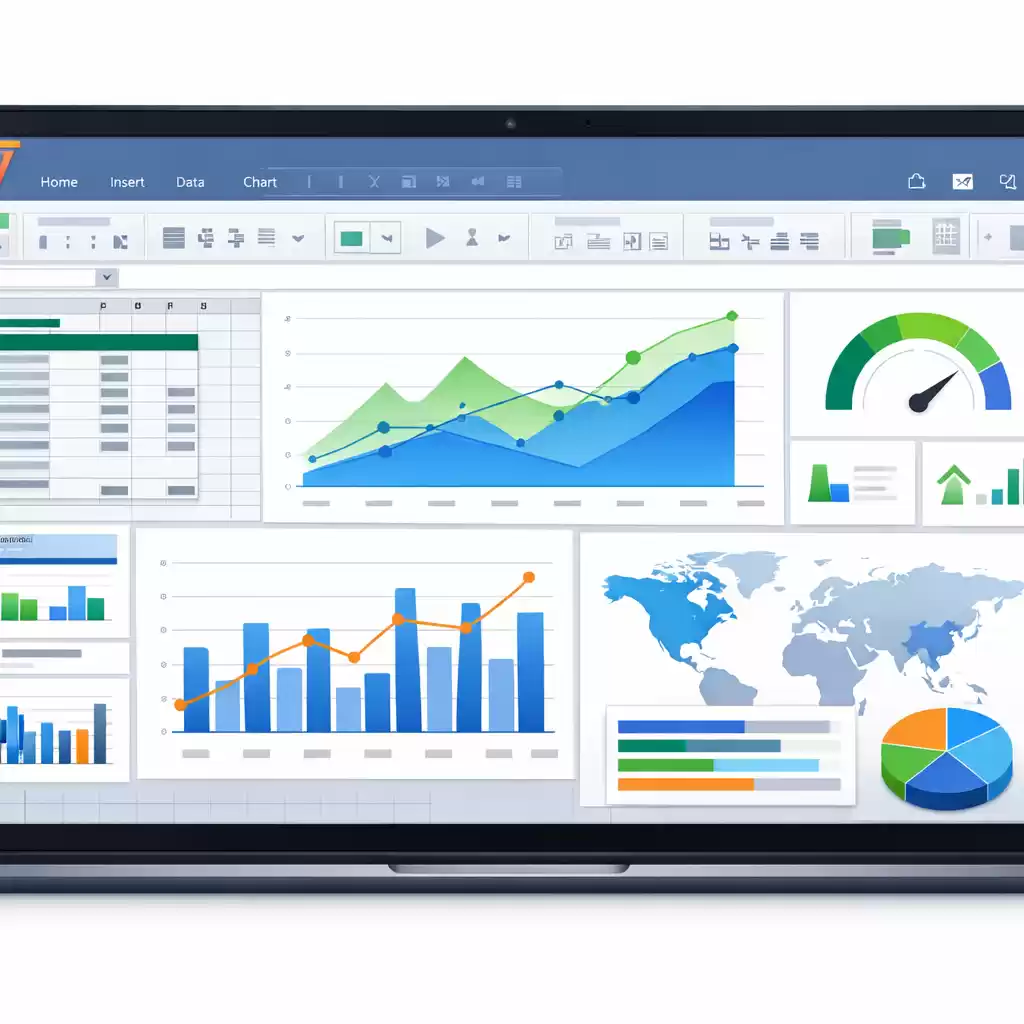 Excel中利用动态图表实现数据可视化！，如何用excel制作可视化的动态数据图表看板 ~ WPS官网下载-WPS官网下载