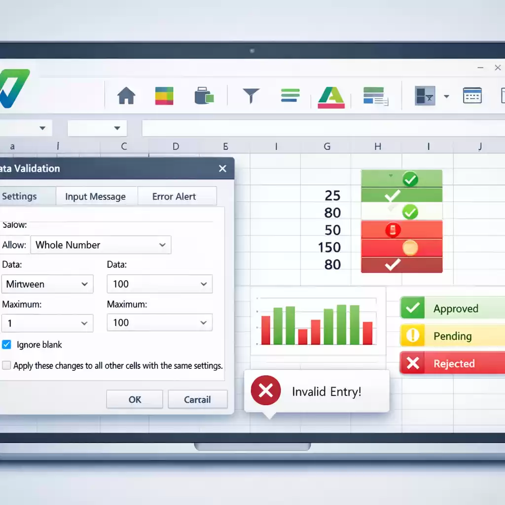 Excel中的数据验证与条件格式结合应用，excel中的数据验证怎么用 ~ WPS官网下载-WPS官网下载